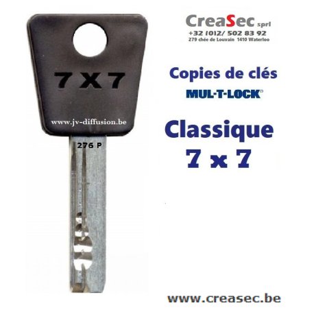 Faire Clé Mul-T-Lock 7X7