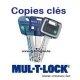 Clef Mul-T-Lock Intégrator