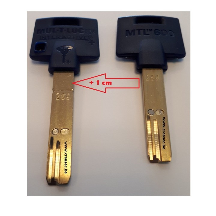 Clé multlock longue