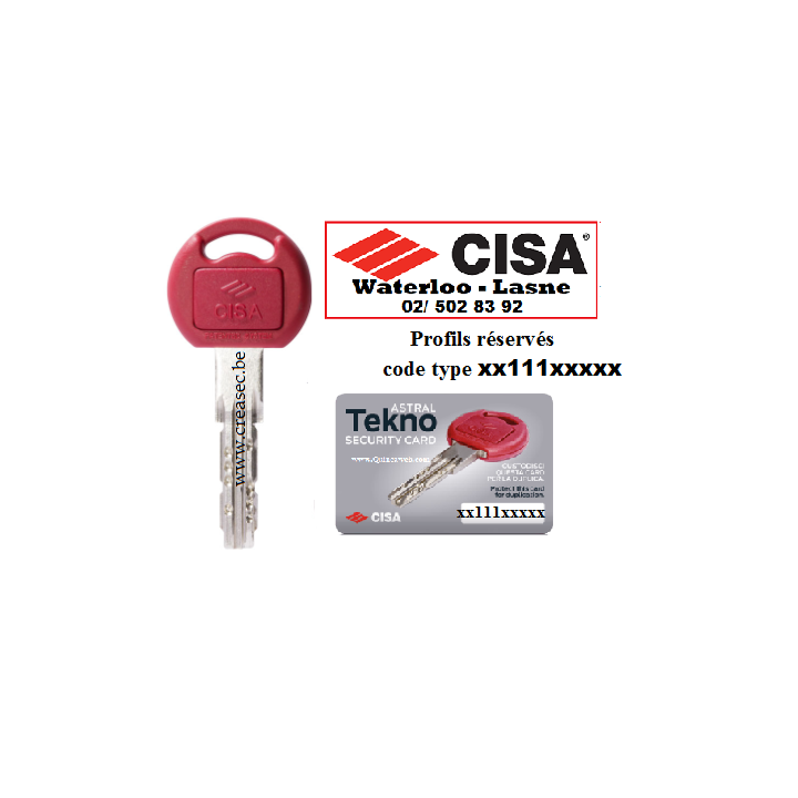Copie cle Cisa Technopro