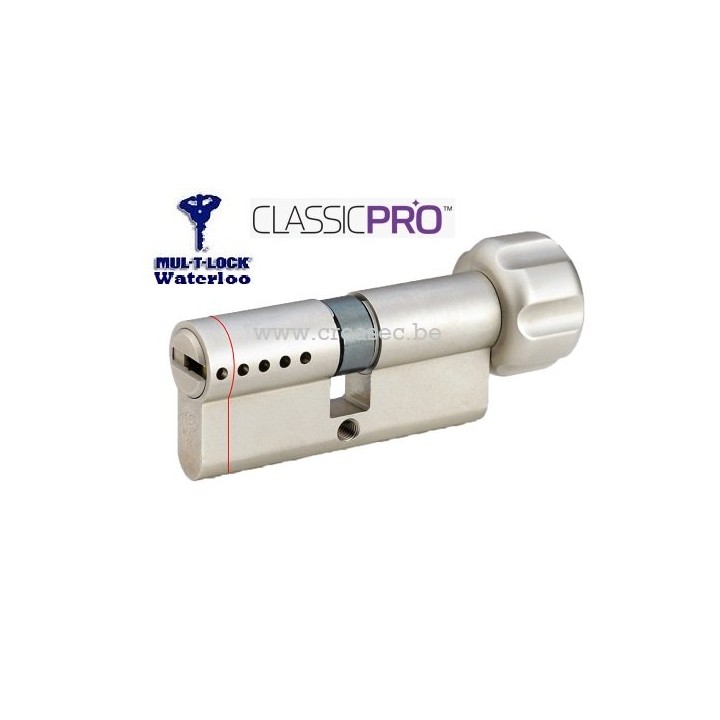 cylindre de securite a bouton