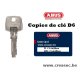 Abus D6 sleutel op code