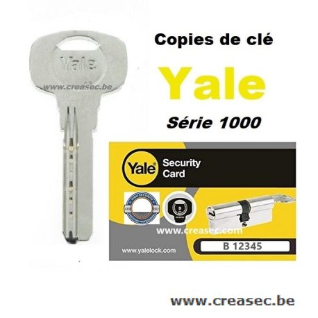 Clé Yale série 1000