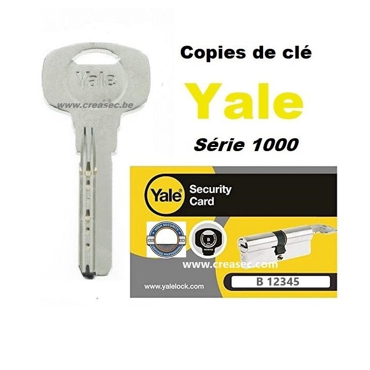 Clé Yale série 1000