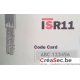 Carte pour refaire clé R11 ISEO