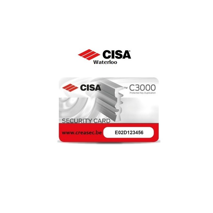 Cylindre Cisa C3000S même combinaison