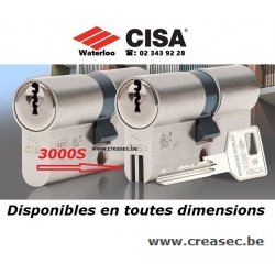 Cylindre Cisa C3000S même clé