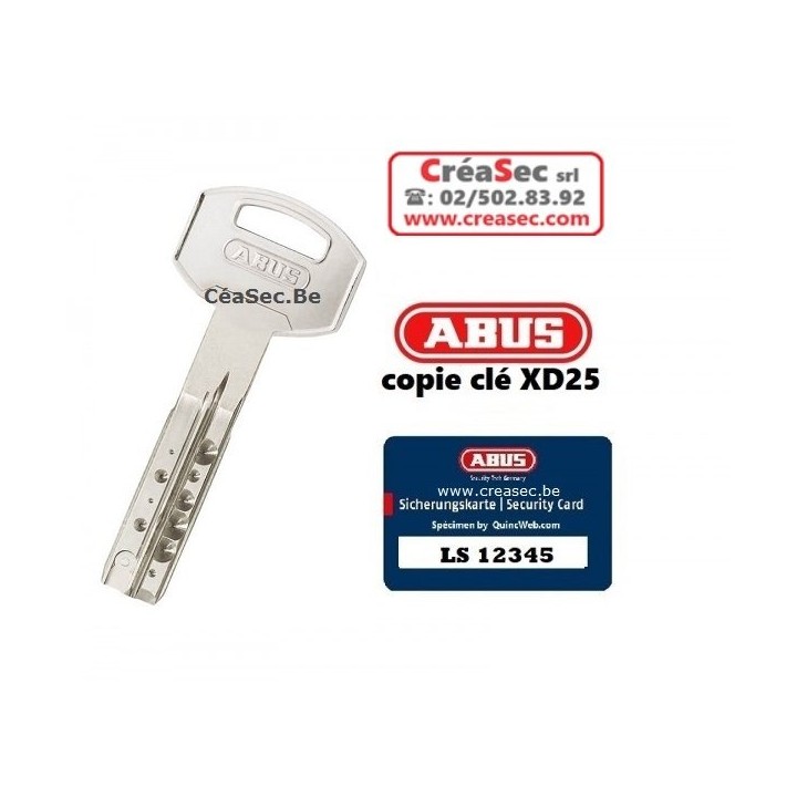 sleutels Abus XP2S