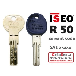 Kopie van sleutels ISEO r50
