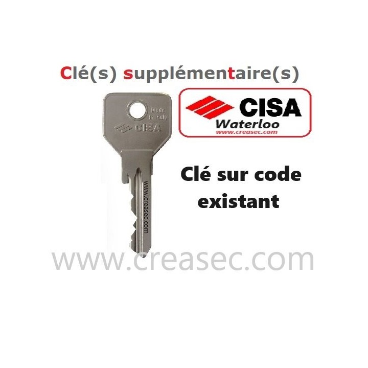 copie clé Cisa C2000 sur code