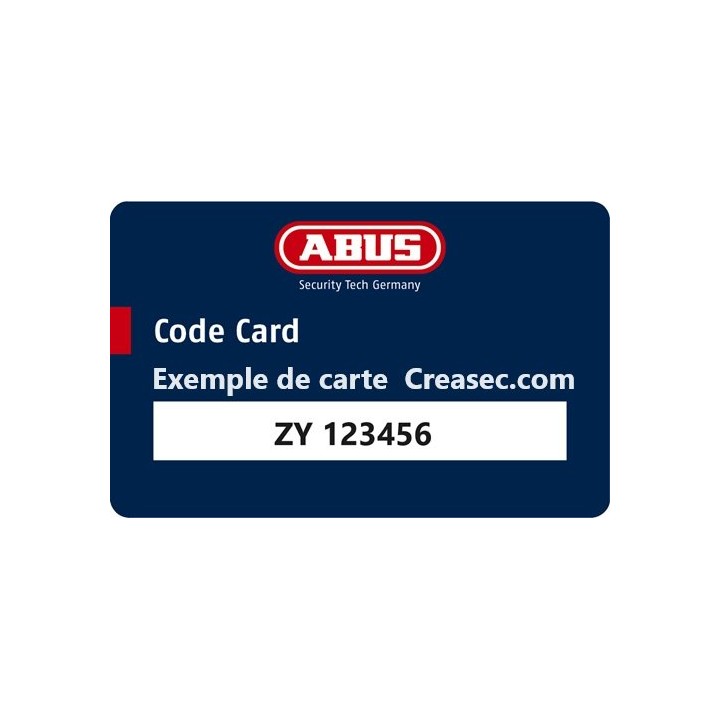 Abus D6x 30-30 même clé  sur creasec.be
