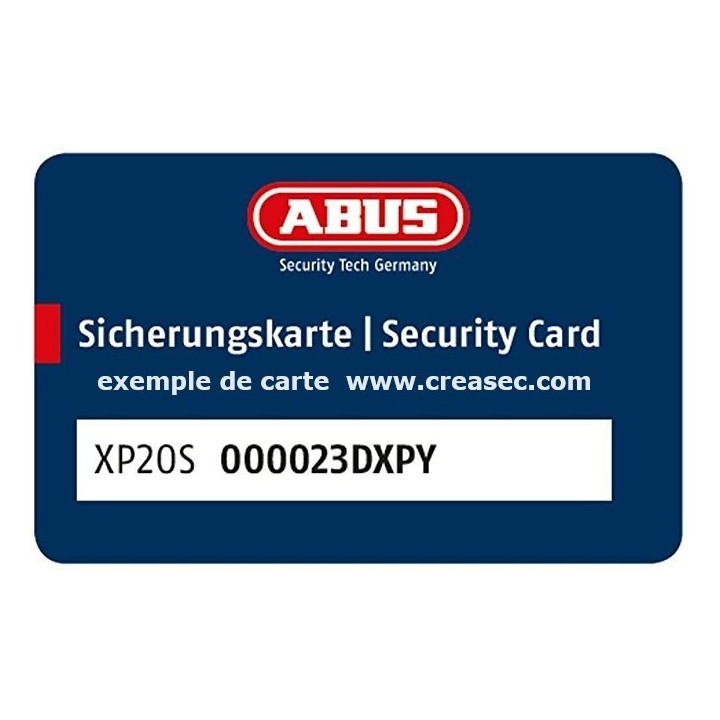 Kopie sleutels Abus XP20
