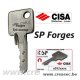 copie de cle Cisa SP Forges