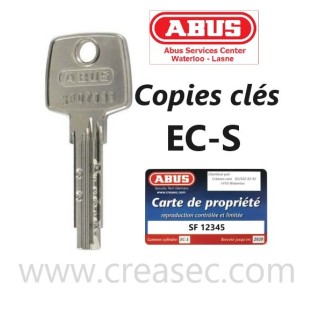 copie clé Abus EC-S sur code