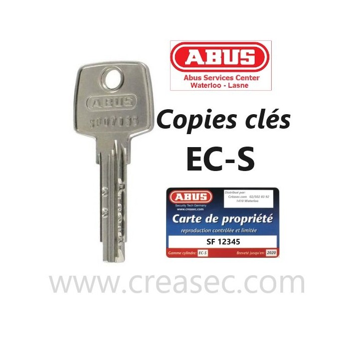 Reproduction clef ABUS D6