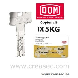Copie clé Dom série ix 5KG