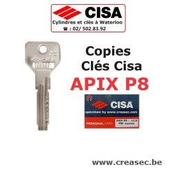 Cisa Asix sleutel op code DxxxxxAM