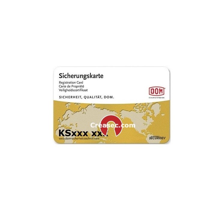 Copie de clé Dom ix Saturn