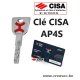 copie clé CISA AP4