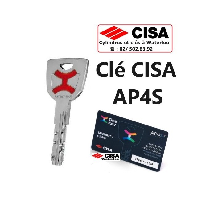 Clé CISA AP4 profil ab