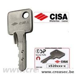 faire clé Cisa SP x520