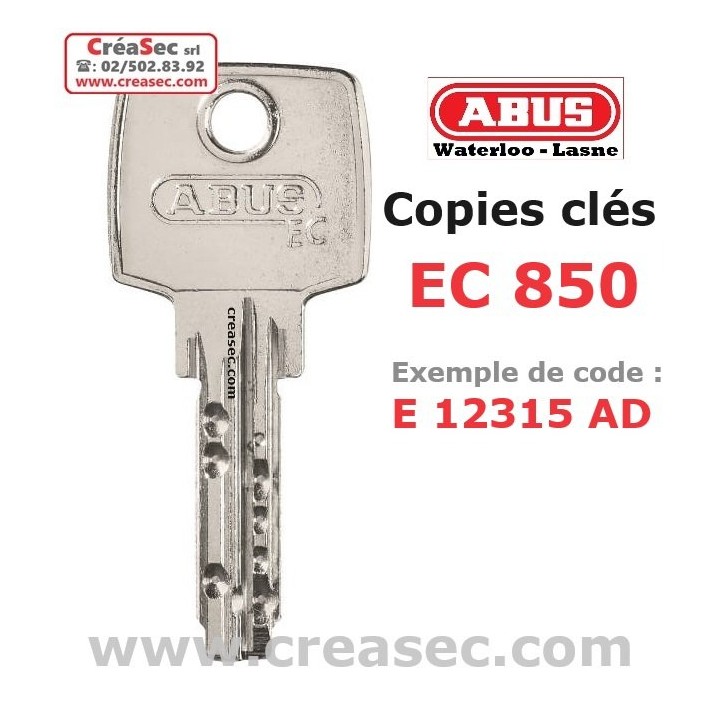 Reproduction clef ABUS D6