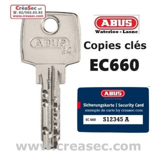 Reproduction clef ABUS D6