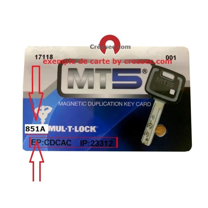 Clef Mul-T-Lock Intégrator