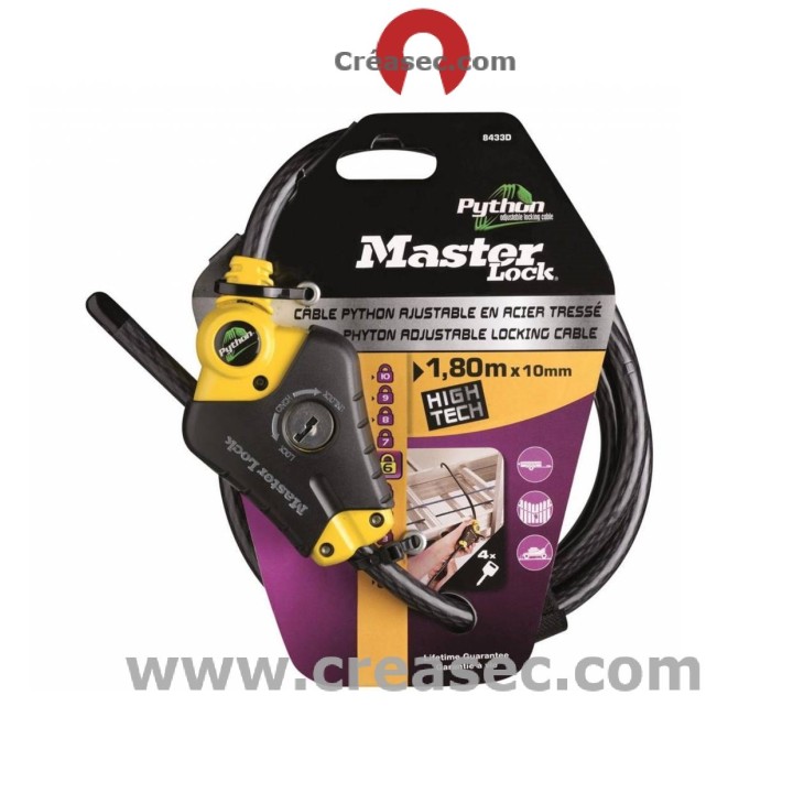 Master Lock Python 8433