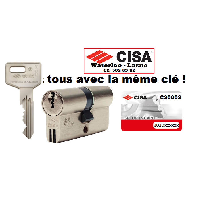 Cylindre Cisa C3000S