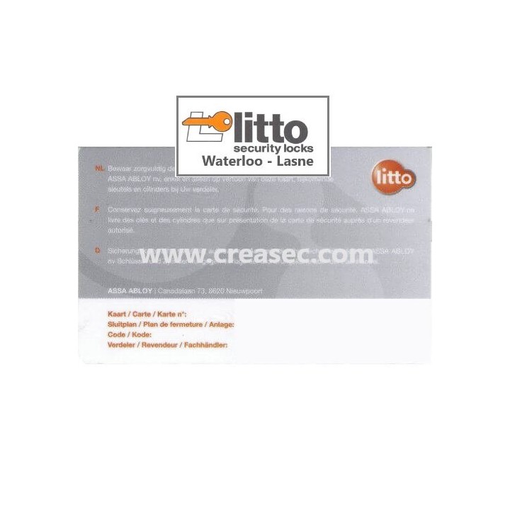 sleutels LITTO MP Plus