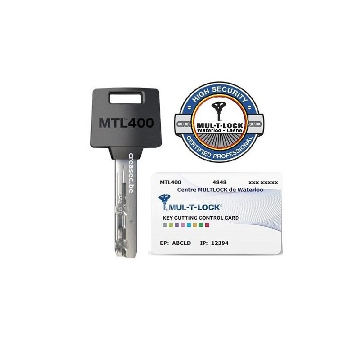 Barillet portes Multlock 10 dents 