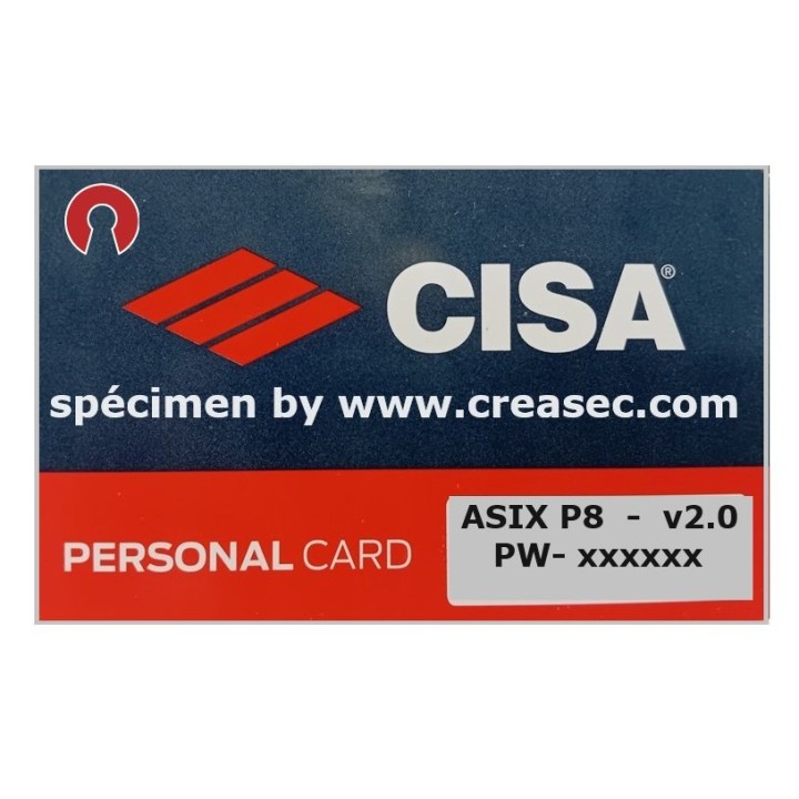 carte code asix p8