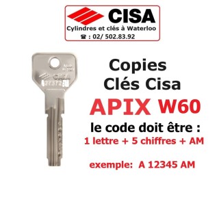 Copie cle Cisa ASIX