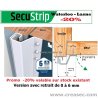 promo Secustrip ouvrant extérieur 0- 6 mm