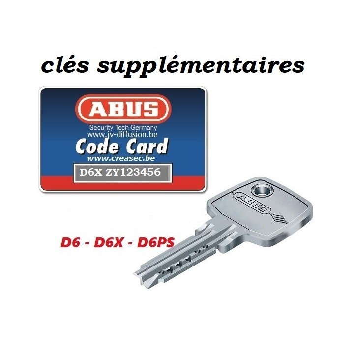 Cylindre ABus D6X à bouton