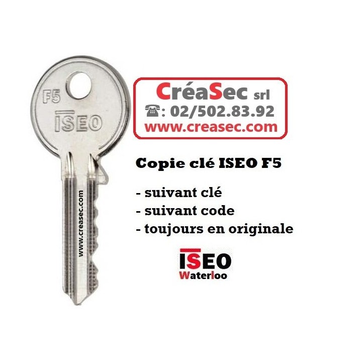 Cylindre Iseo 21x21 mm