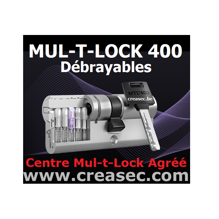 Cylindre Mul-T-Lock 400 débrayable