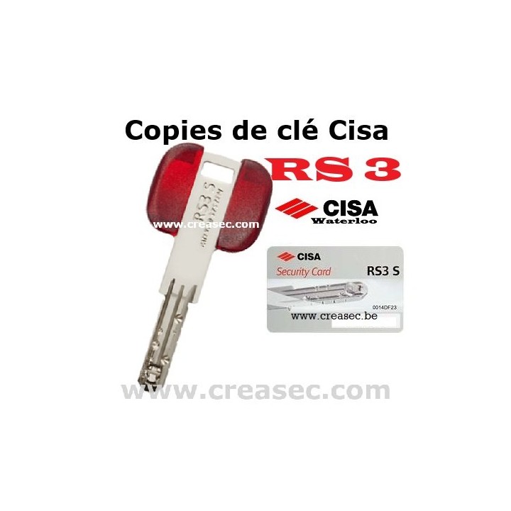 Copie de clé Cisa RS3-S