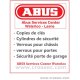Deurcilinder Abus D6PS by Creasec.be
