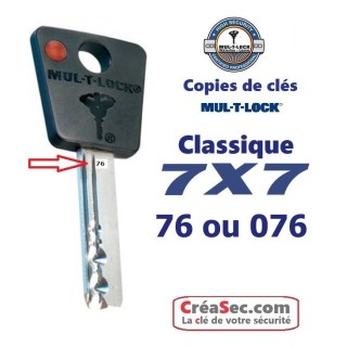 Faire Clé Mul-T-Lock 7X7