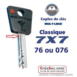 Faire Clé Mul-T-Lock 7X7