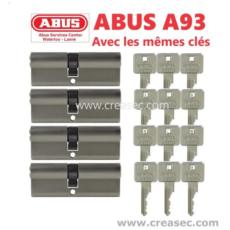 Cylindre ABus A93 même combinaison