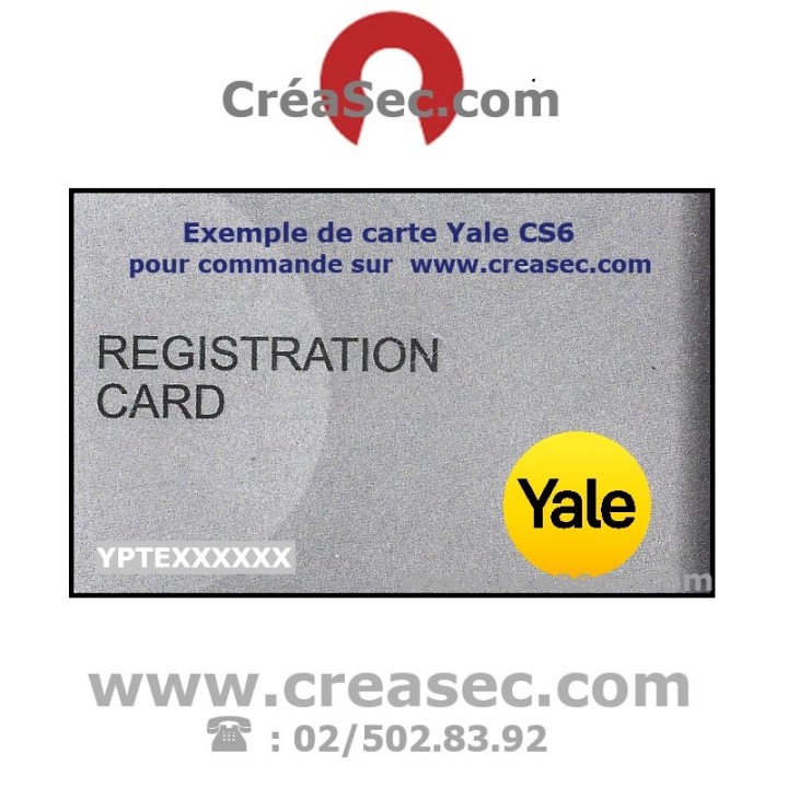 Faire une clé Yale CS6