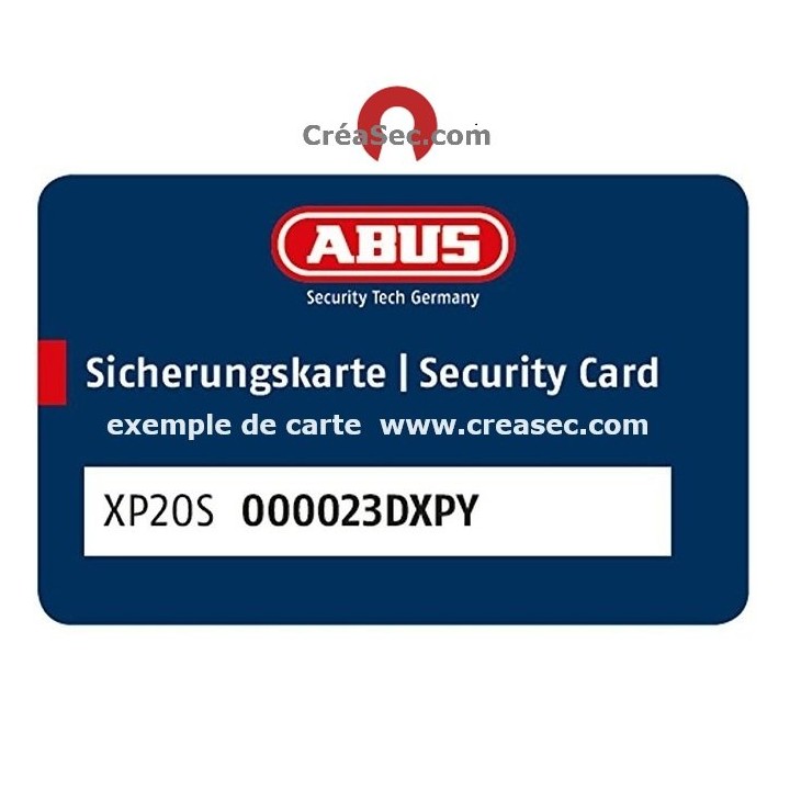 carte abus xp20