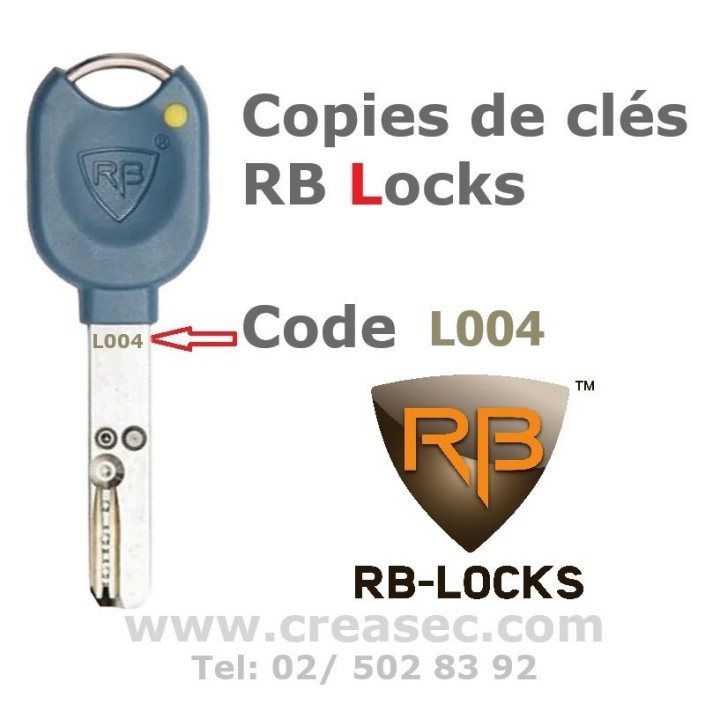 Copie de clé RB Locxis