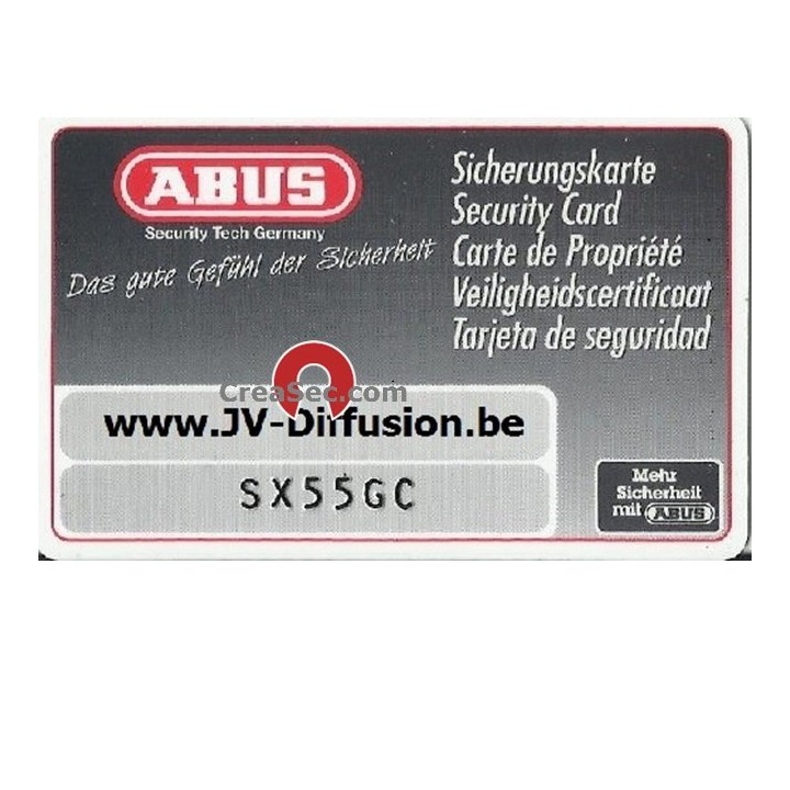 copie de clés Abus XP1 