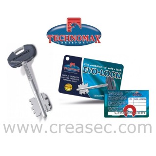 refaire cle coffre  technomax