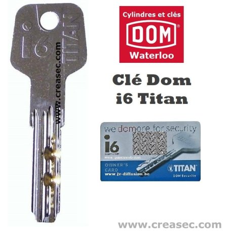 clé titan i6 immédiate