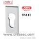 Rosace et rosette ABUS 
